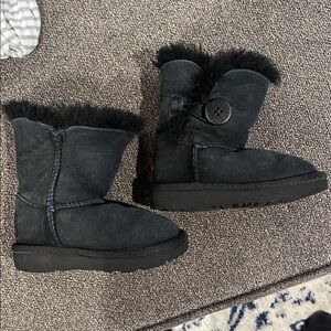 Toddler Black UGG Boots